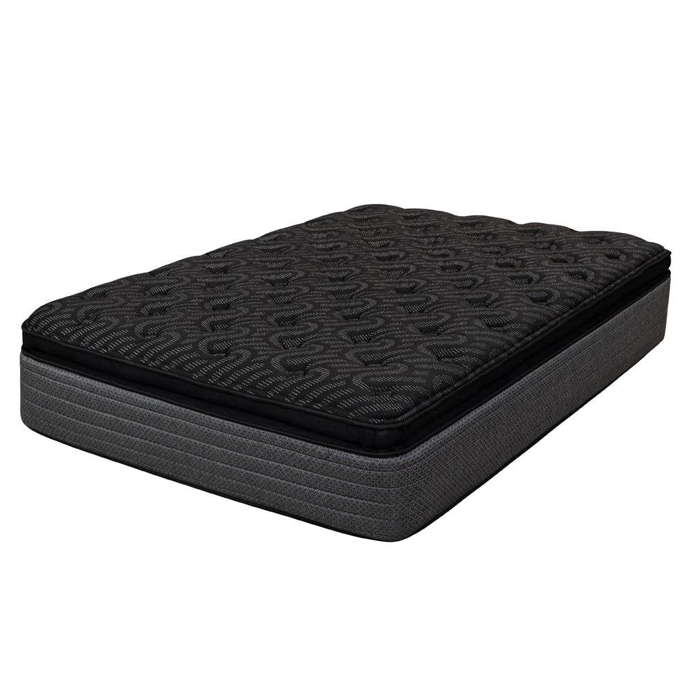 15" Copper Infused Split California King Gel Memory Foam Ultra plush Hybrid Mattress — view 2