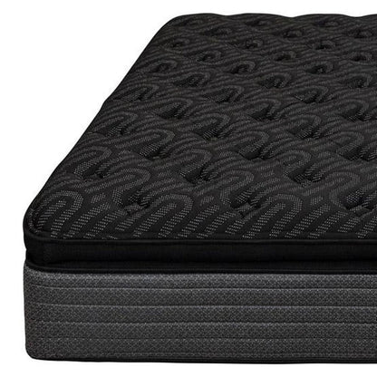 15" Copper Infused Split California King Gel Memory Foam Ultra plush Hybrid Mattress HomeRoots