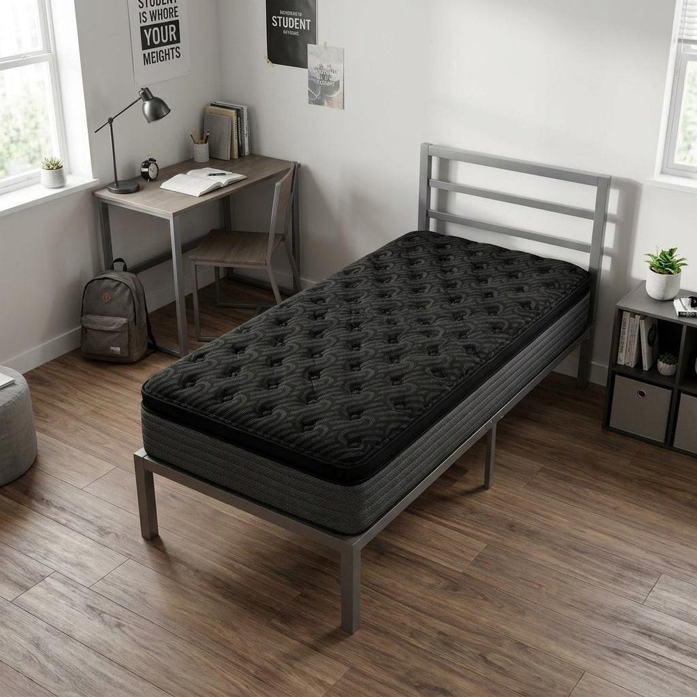 15" Copper Infused Split California King Gel Memory Foam Ultra plush Hybrid Mattress HomeRoots