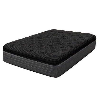 15" Copper Infused Split California King Gel Memory Foam Ultra plush Hybrid Mattress HomeRoots