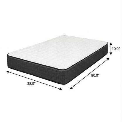 10" Split California King Foam Firm Hybrid Mattress HomeRoots