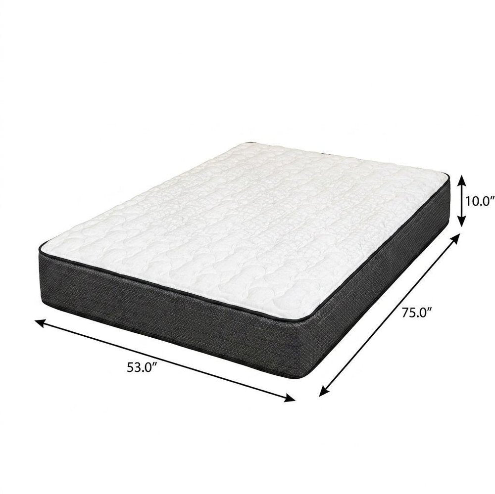 10" Split California King Foam Firm Hybrid Mattress HomeRoots