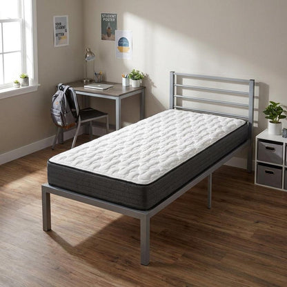 10" Split California King Foam Medium Hybrid Mattress HomeRoots