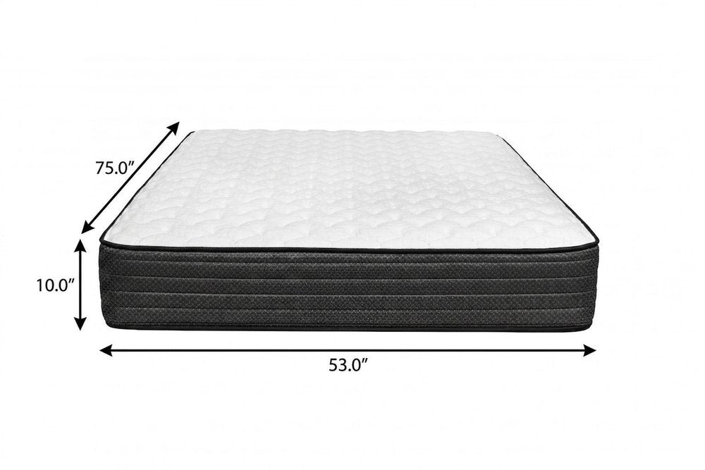 10" Split California King Foam Medium Hybrid Mattress — view 13