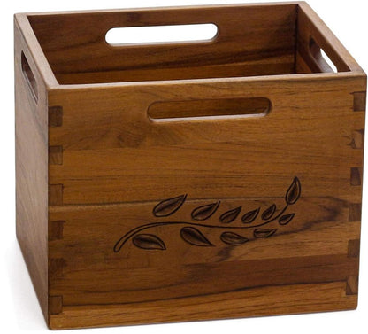 11" Brown Solid Wood Bathroom Storage Furniture Set HomeRoots