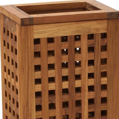 9" Brown Solid Wood Bathroom Storage Furniture Set HomeRoots