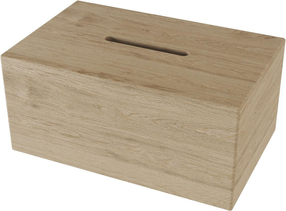 7" Brown Solid Wood Bathroom Storage Furniture Set