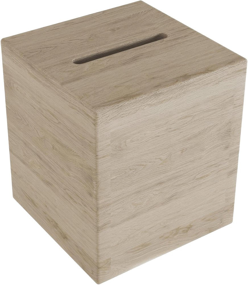 6" Brown Solid Wood Bathroom Storage Furniture Set — view 3
