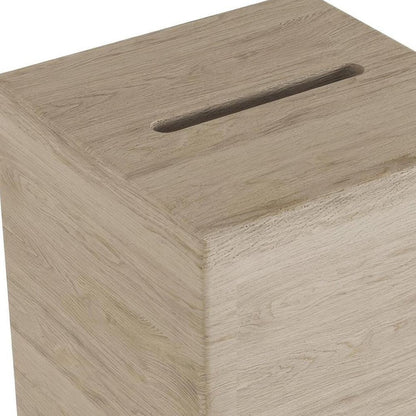 6" Brown Solid Wood Bathroom Storage Furniture Set HomeRoots