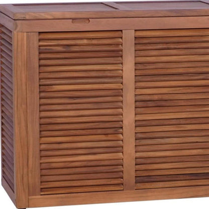 14" Brown Solid Wood Bathroom Storage Furniture Set HomeRoots