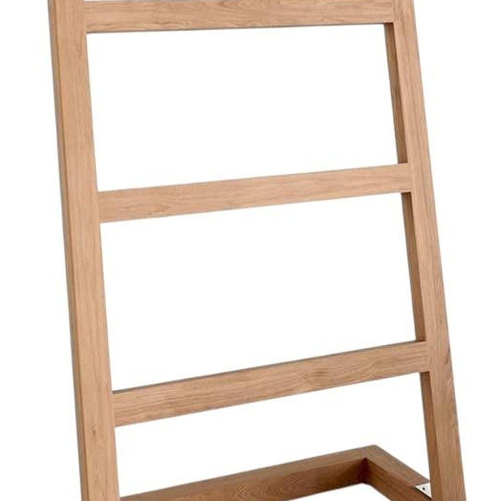 10" Brown Solid Wood Bathroom Storage Furniture Set HomeRoots