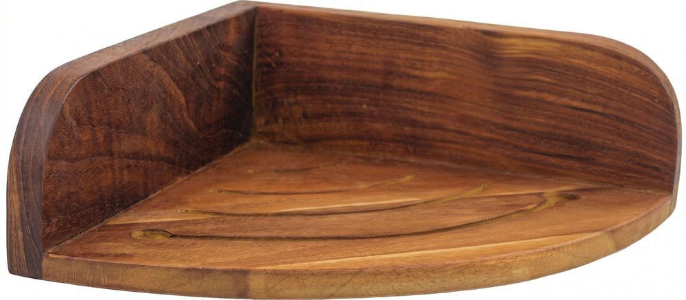 10" Brown Solid Wood Bathroom Storage Furniture Set HomeRoots