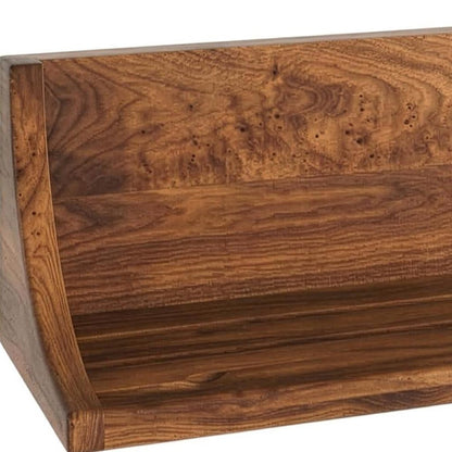 5" Brown Solid Wood Bathroom Storage Furniture Set HomeRoots