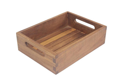 10" Brown Solid Wood Bathroom Storage Furniture Set HomeRoots