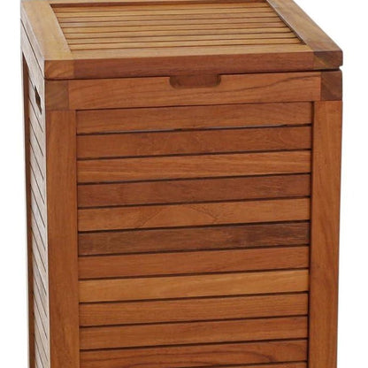 14" Brown Solid Wood Bathroom Storage Furniture Set HomeRoots