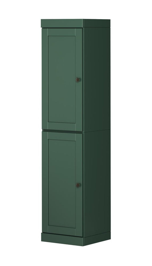 72" Green Solid Wood Two Door Pantry Or Storage Closet HomeRoots