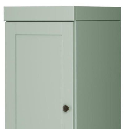 72" Sage Solid Wood Two Door Pantry Or Storage Closet HomeRoots