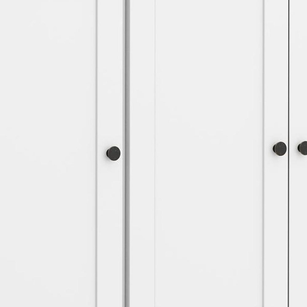 72" White Solid Wood 8 Pantry Or Storage Closet HomeRoots