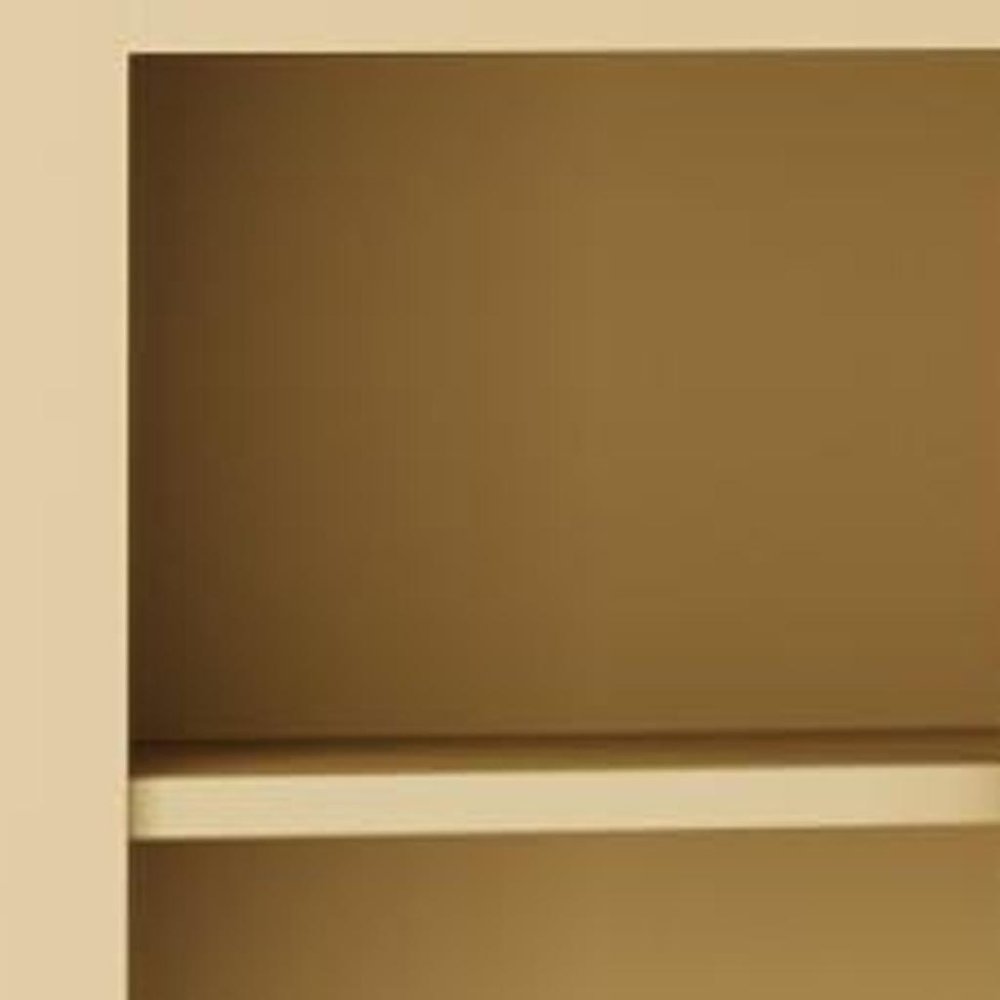 72" Yellow Solid Wood 8 Pantry Or Storage Closet HomeRoots