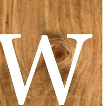 59" Natural And White Solid Wood Welcome Porch Sign HomeRoots