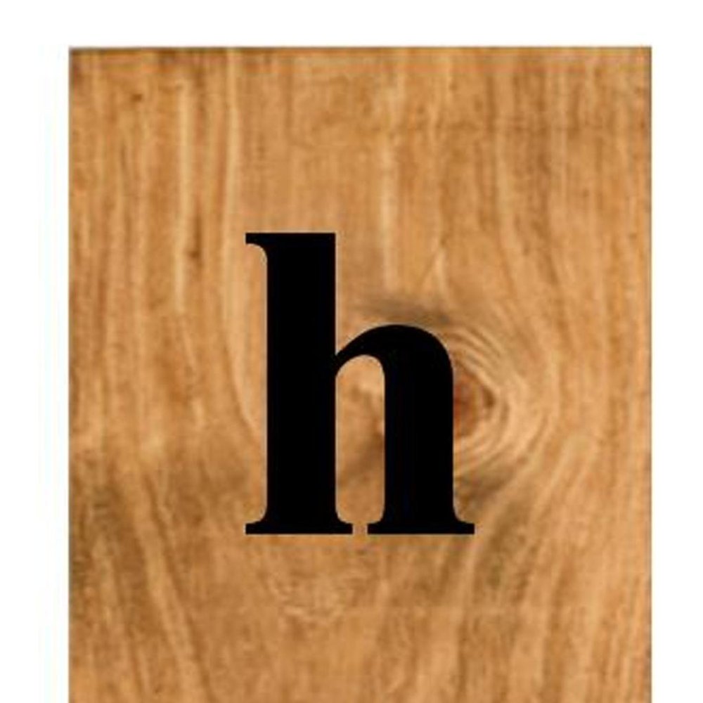 59" Black And Natural Solid Wood Wildflowers Hello Porch Sign — view 4