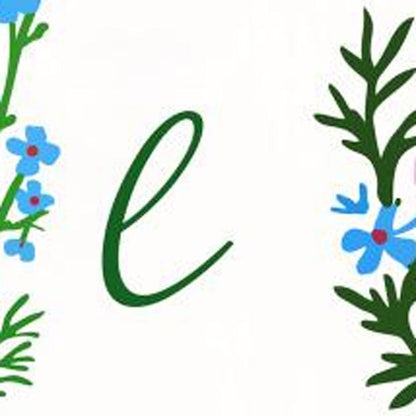 47" Green And White Solid Wood Floral Bouquet Hello Porch Sign HomeRoots