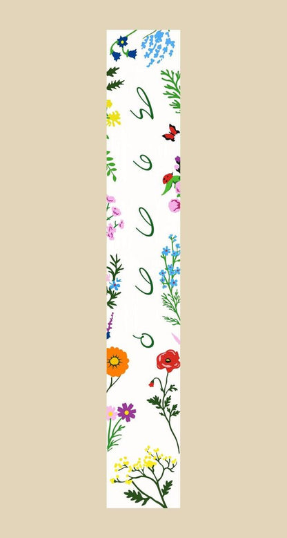 47" Green And White Solid Wood Floral Bouquet Hello Porch Sign