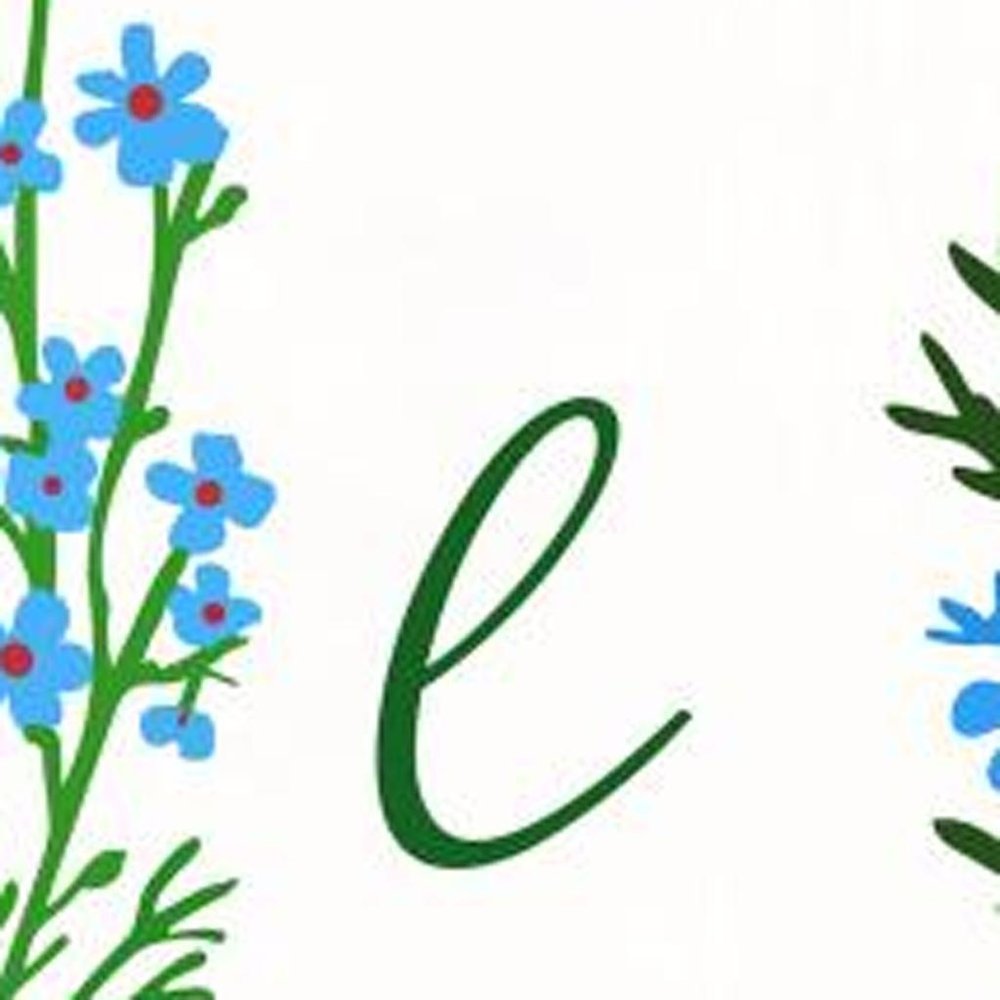 59" Green And White Solid Wood Floral Bouquet Hello Porch Sign — view 3