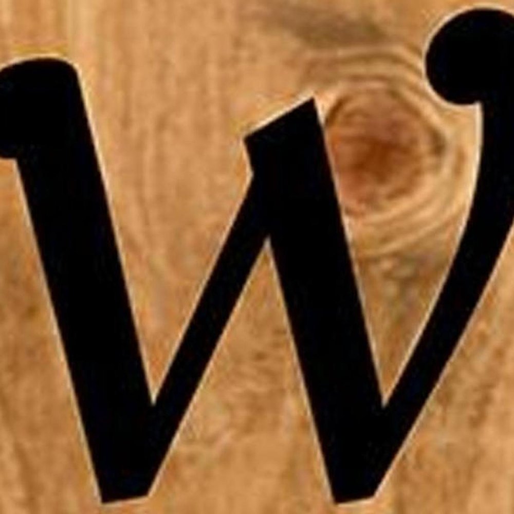 59" Black Natural And White Solid Wood Welcome Porch Sign