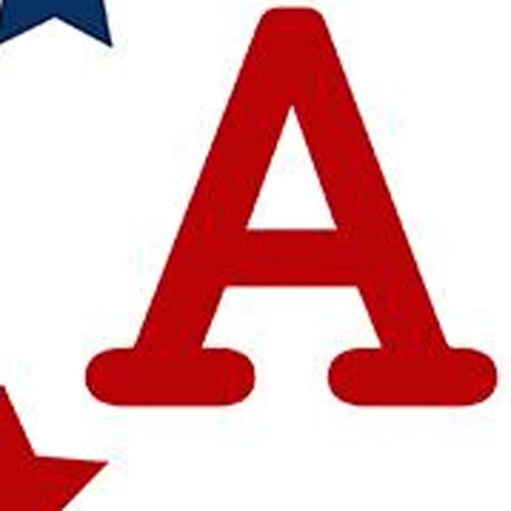 59" Red White And Blue Solid Wood God Bless America Porch Sign HomeRoots
