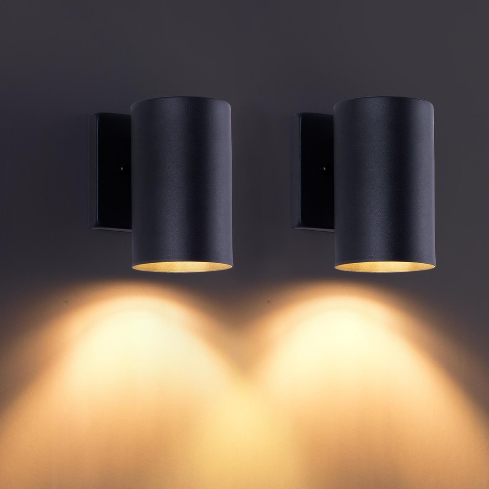 Black Transparent Outdoor Hanging Light — view 4
