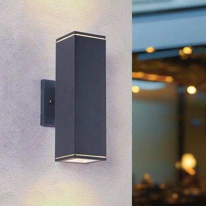 Black Transparent Outdoor Hanging Light HomeRoots