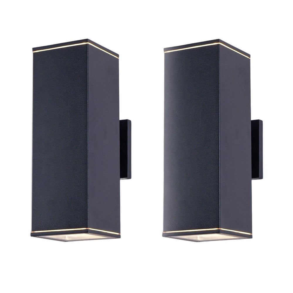 Black Transparent Outdoor Hanging Light — view 1