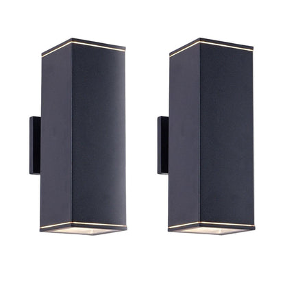 Black Transparent Outdoor Hanging Light