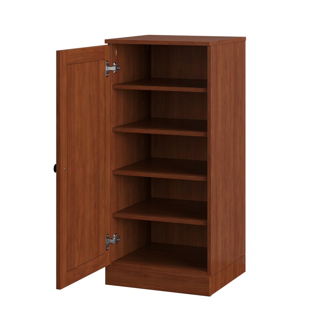 Yellow Ten Pair Solid WoodShoe Storage Cabinet — view 7