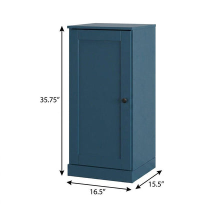 Teal Blue Ten Pair Solid WoodShoe Storage Cabinet HomeRoots