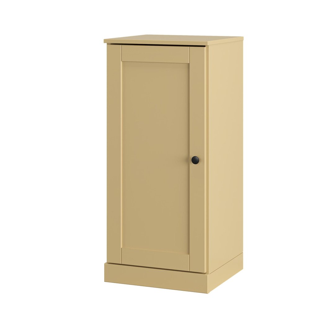 Yellow Ten Pair Solid WoodShoe Storage Cabinet — view 1