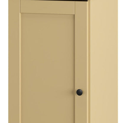 Yellow Ten Pair Solid WoodShoe Storage Cabinet HomeRoots