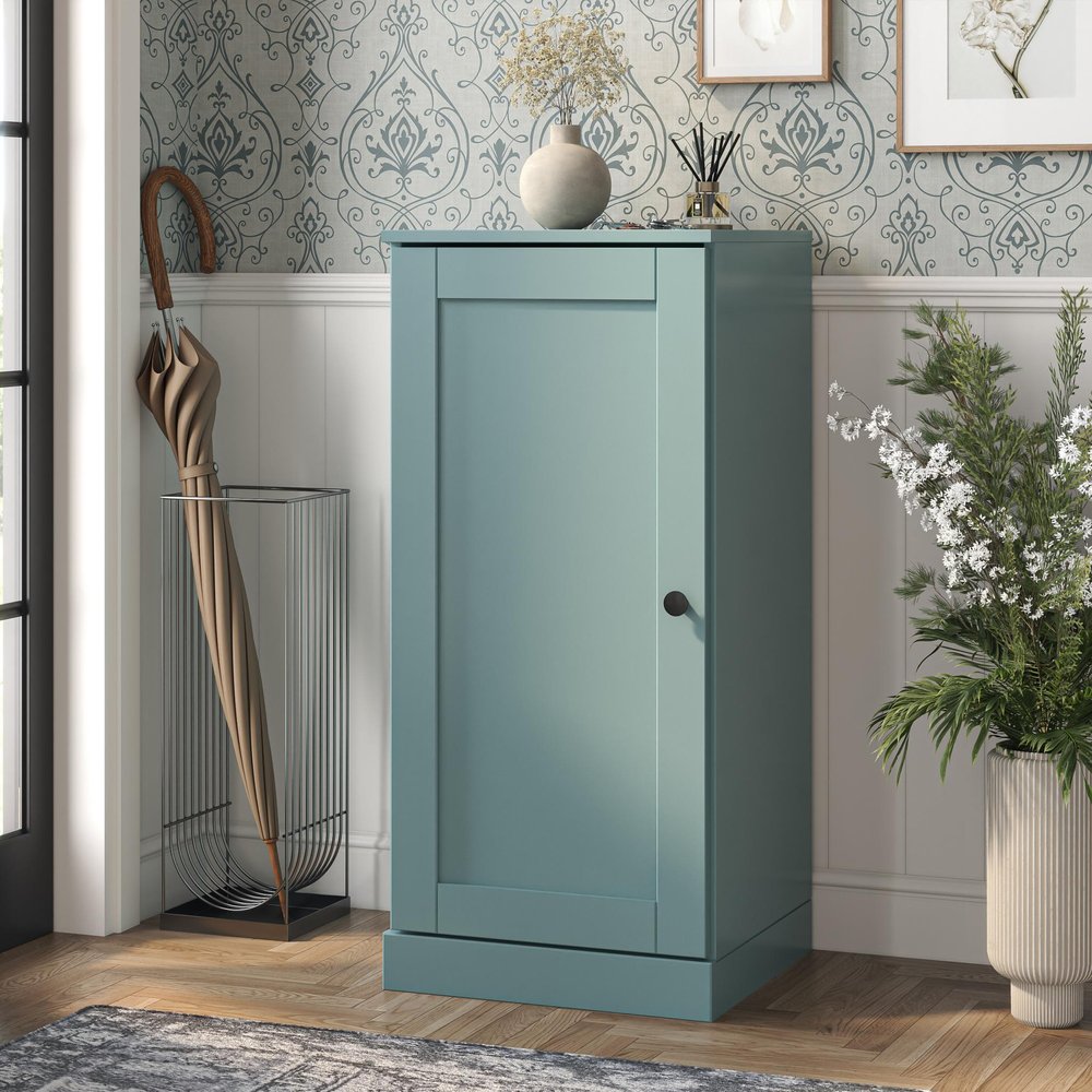 Aqua Ten Pair Solid WoodShoe Storage Cabinet HomeRoots