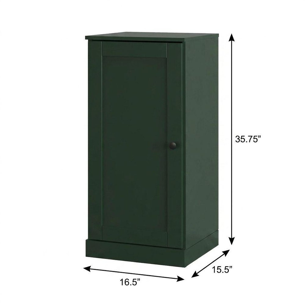 Green Ten Pair Solid WoodShoe Storage Cabinet — view 3