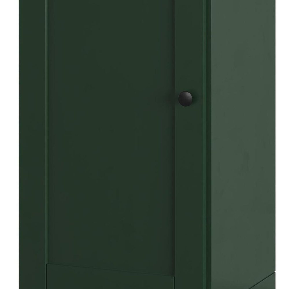Green Ten Pair Solid WoodShoe Storage Cabinet — view 4