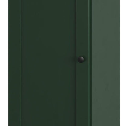 Green Ten Pair Solid WoodShoe Storage Cabinet