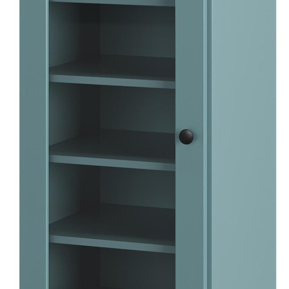 Aqua Ten Pair Solid WoodShoe Storage Cabinet