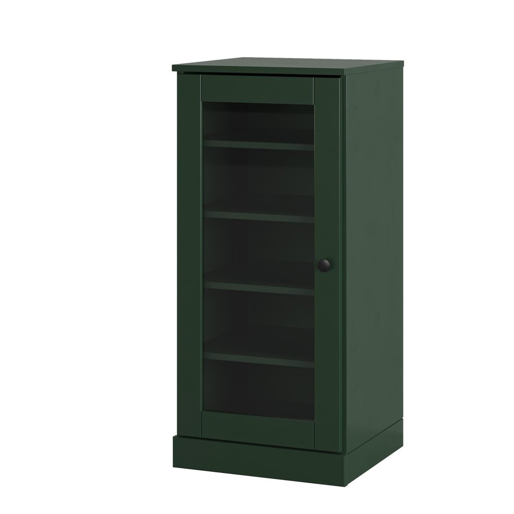 Green Ten Pair Solid WoodShoe Storage Cabinet — view 1