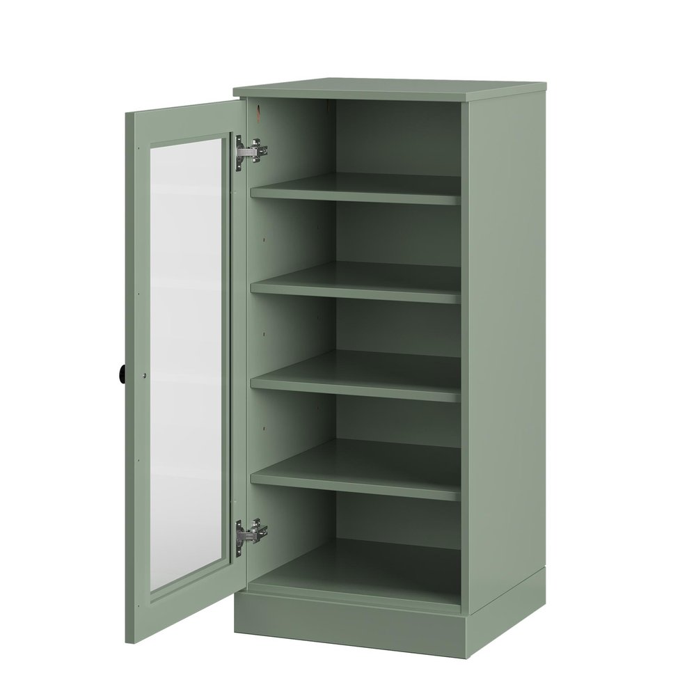 Sage Ten Pair Solid WoodShoe Storage Cabinet — view 2