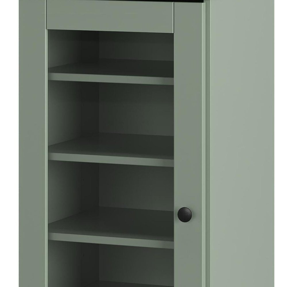 Sage Ten Pair Solid WoodShoe Storage Cabinet — view 4