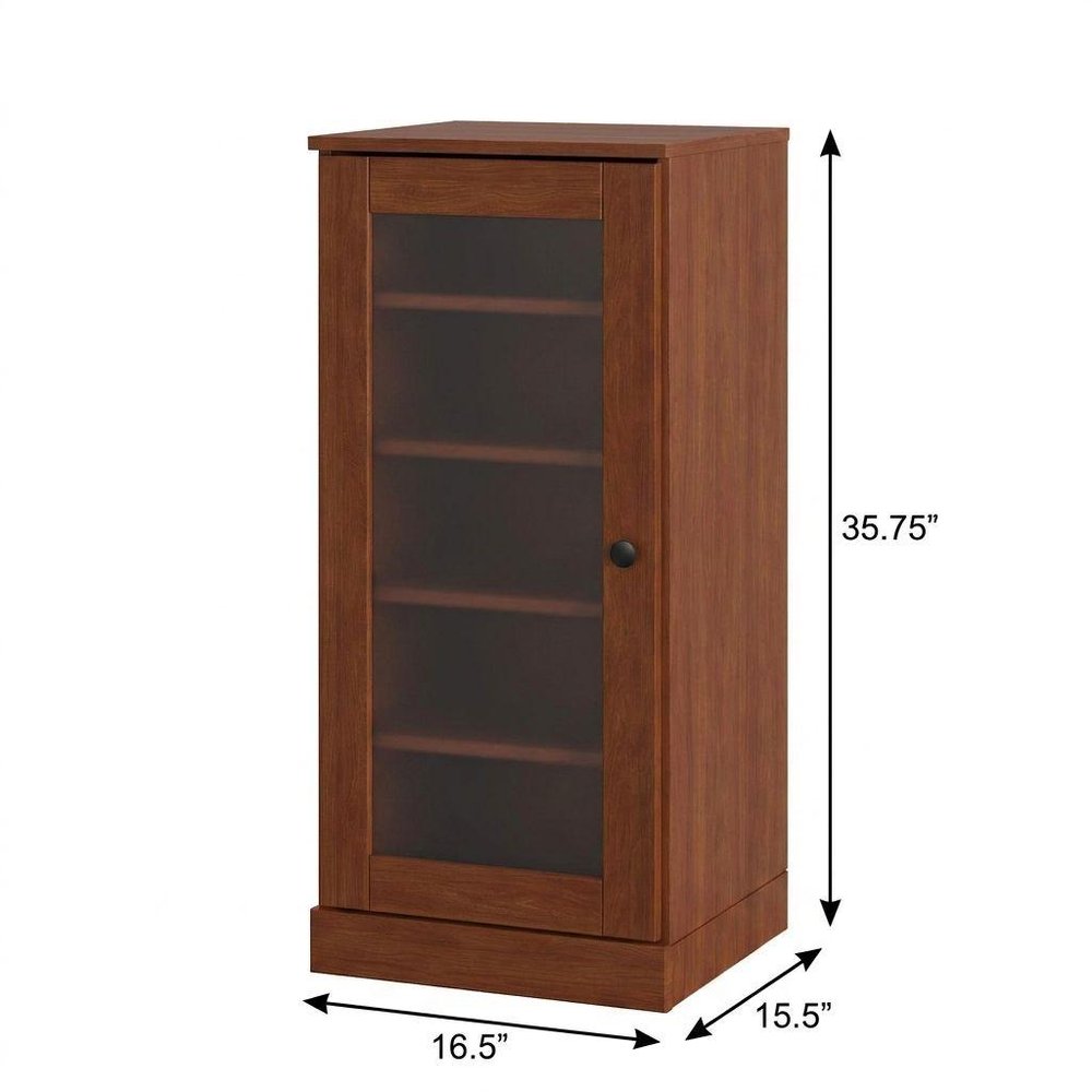 Coffee Ten Pair Solid WoodShoe Storage Cabinet HomeRoots