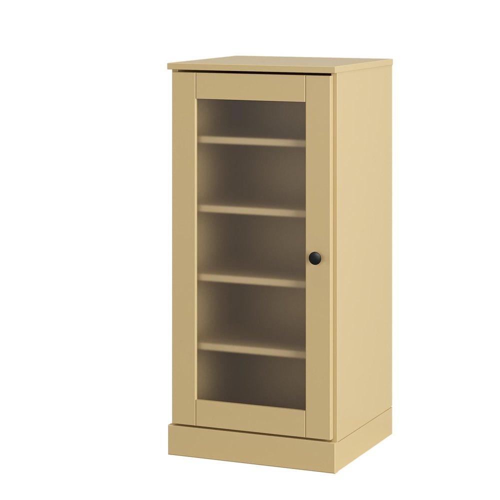 Yellow Ten Pair Solid WoodShoe Storage Cabinet — view 2