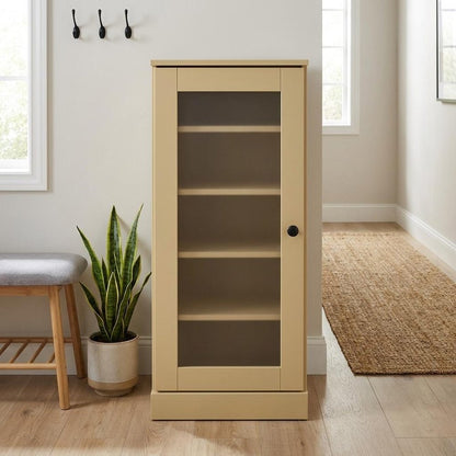 Yellow Ten Pair Solid WoodShoe Storage Cabinet HomeRoots