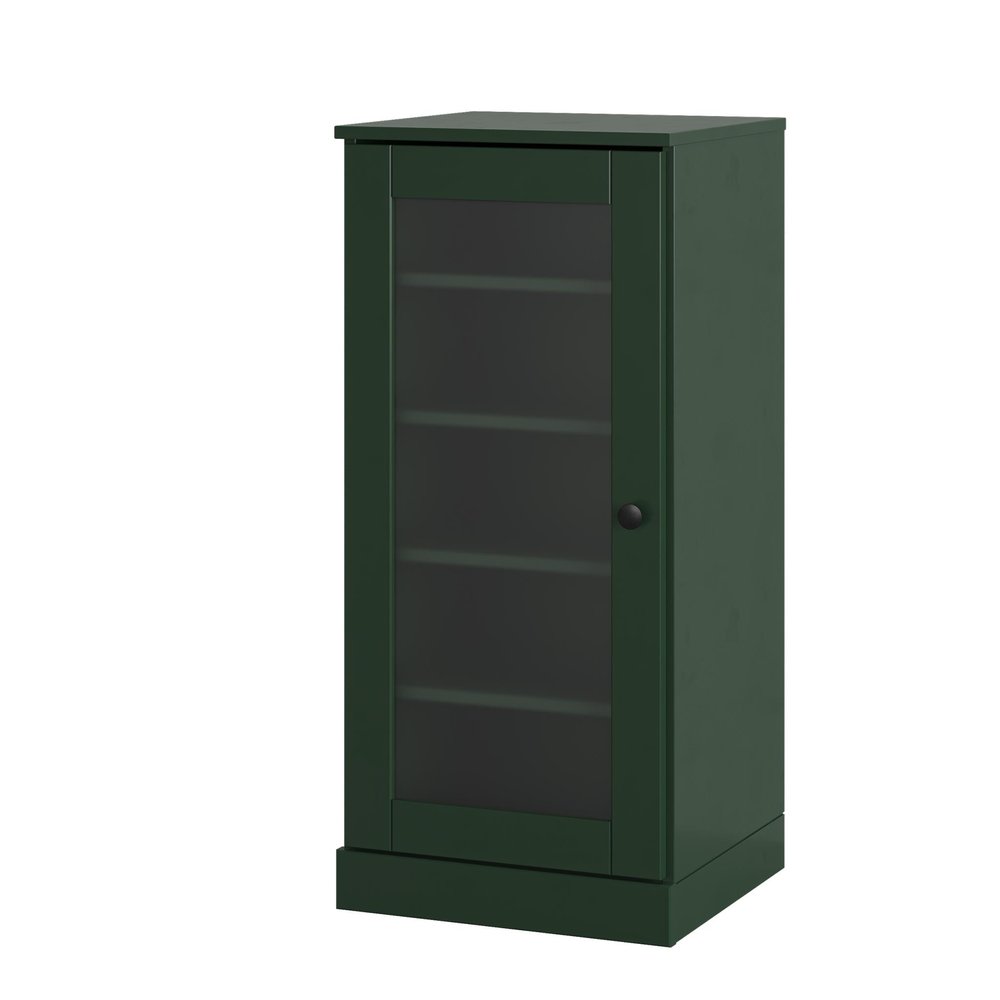Green Ten Pair Solid WoodShoe Storage Cabinet — view 1